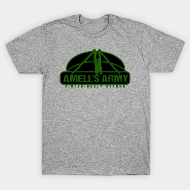 Amell Army Strong T-Shirt by GnarllyMama